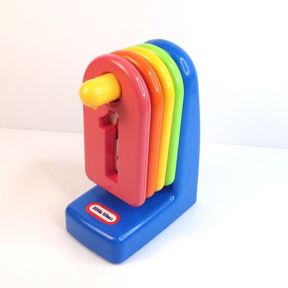 Vintage 1992 Little Tikes Take a Turn Number Ticket Taker Partial Set